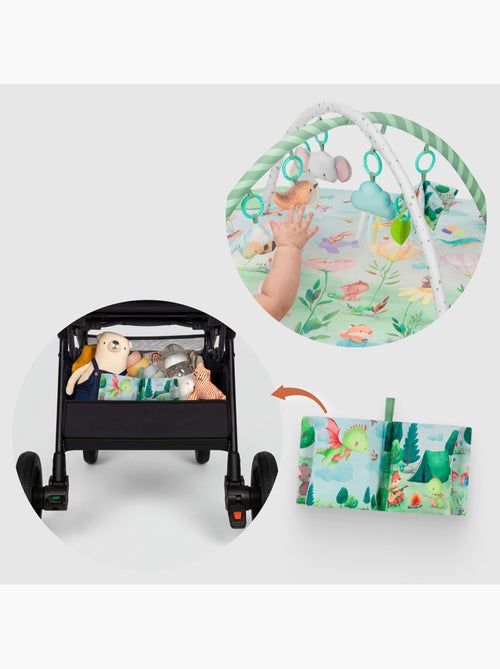 Tapis d'éveil bébé LIONELO Inga 2en1 - Parc pour enfants - Lavable - Jouets interactifs - Kiabi