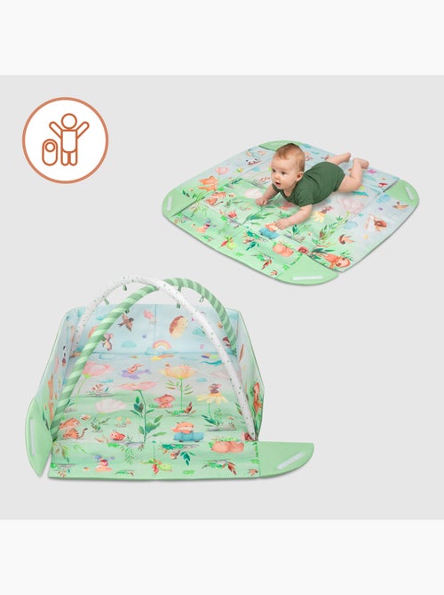 Tapis d'éveil bébé LIONELO Inga 2en1 - Parc pour enfants - Lavable - Jouets interactifs - Kiabi