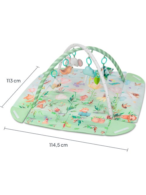 Tapis d'éveil bébé LIONELO Inga 2en1 - Parc pour enfants - Lavable - Jouets interactifs - Kiabi