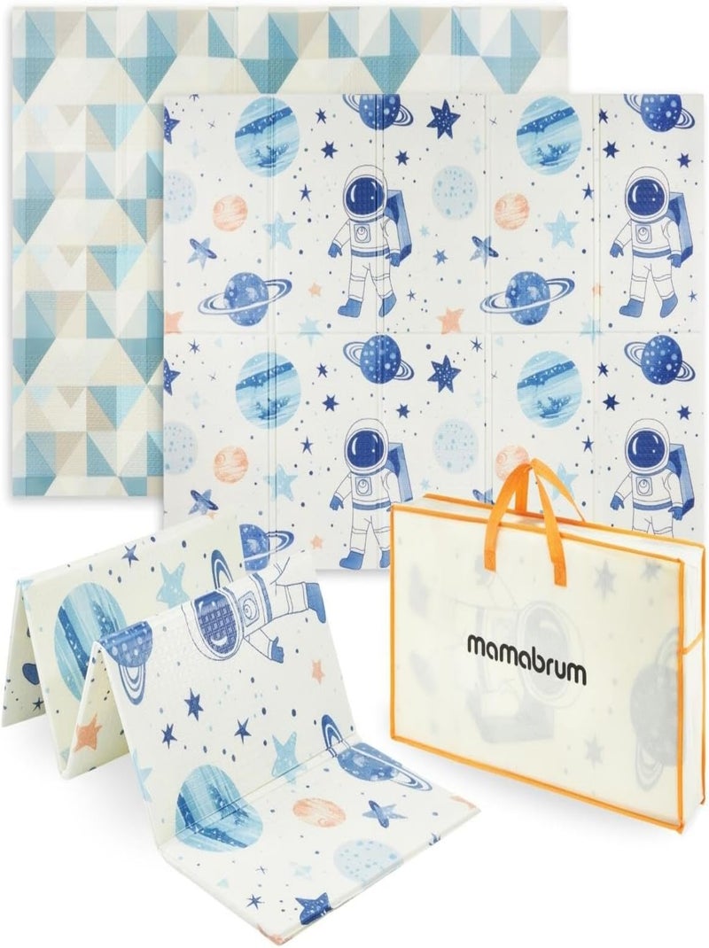Tapis D'éveil Bébé Mousse, Pliable 2 faces 180*120, Favorise la Motricité & le Développement N/A - Kiabi