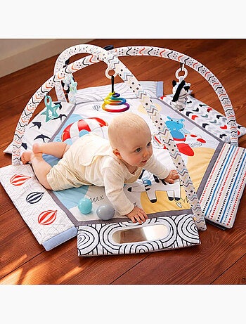 Tapis d'éveil bébé piscine à balles pliable