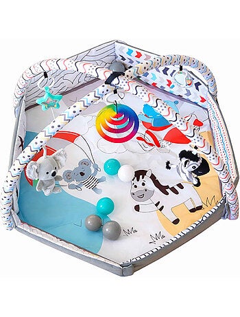 Tapis d'éveil bébé piscine à balles pliable