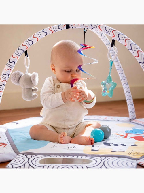 Tapis d'éveil bébé piscine à balles pliable - Kiabi