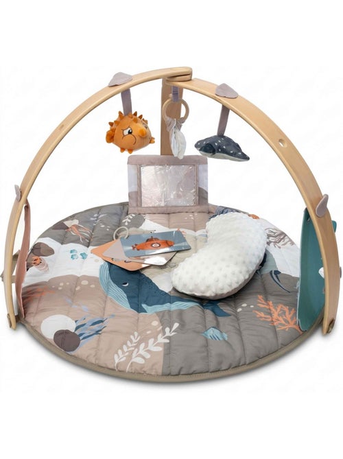Tapis d'éveil bébé piscine à balles pliable - Kiabi