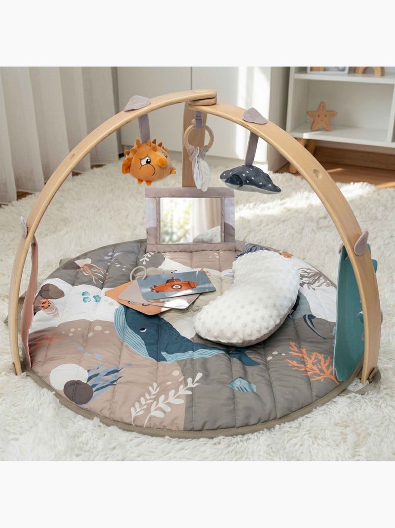 Tapis d'éveil bébé piscine à balles pliable Multicolore - Kiabi