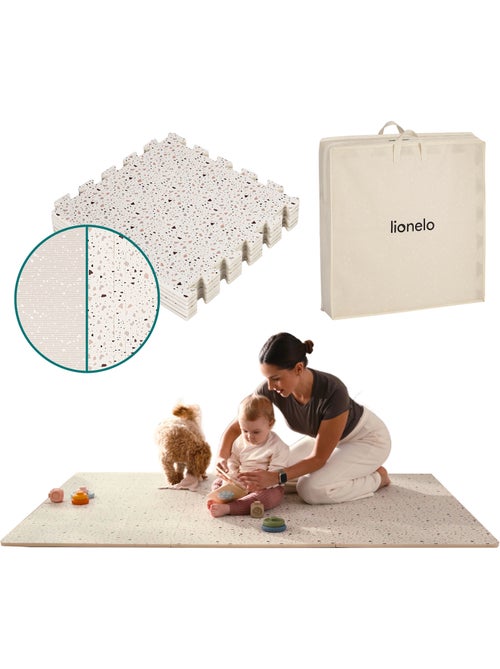 Tapis d'eveil de Puzzle - LIONELO Yoka - 173 x 116 cm - Épaisseur 1.5 cm - Antidérapante - Kiabi Tapis d'eveil de Puzzle - LIONELO Yoka - 173 x 116 cm - Épaisseur 1.5 cm - Antidérapante - Kiabi