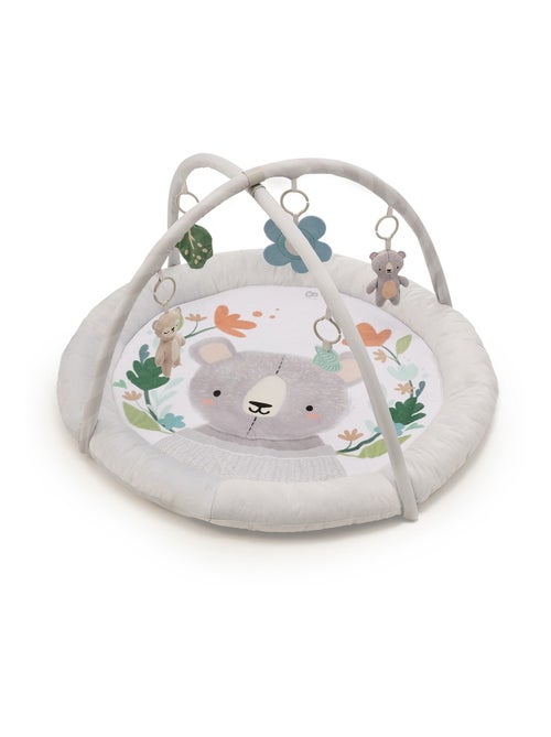 Tapis d'eveil doux avec jouets et arceaux - Kiabi