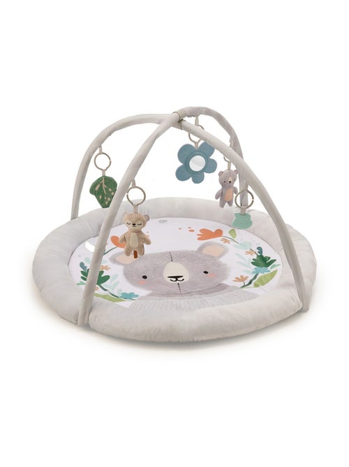 Tapis d'eveil doux avec jouets et arceaux - Kiabi