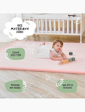 Tapis d'éveil et de jeu en mousse - 200x150x2,5 - Coccon Plus | SUPERBE BEBE