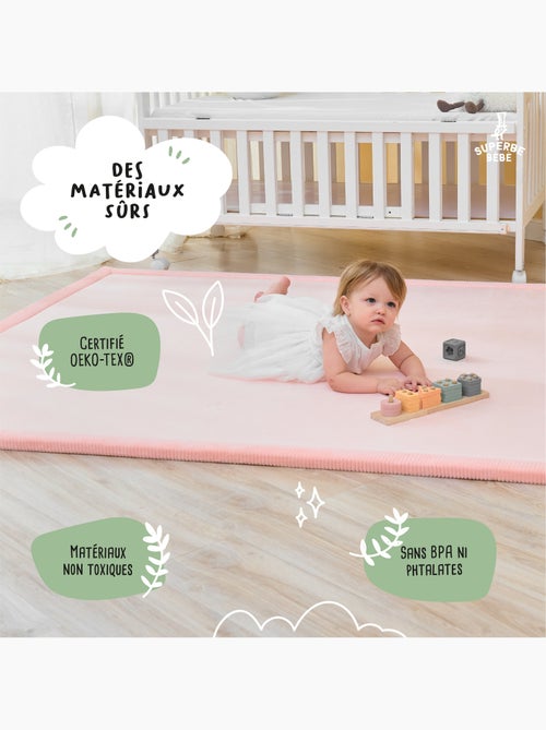 Tapis d'éveil et de jeu en mousse  - 200x150x2,5 - Coccon Plus | SUPERBE BEBE - Kiabi