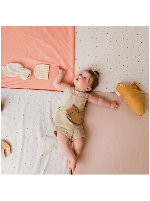 Tapis d'éveil et de motricité pour bébé Mon Cœur - Kiabi