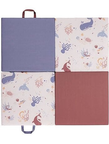 Tapis d'éveil évolutif 3 en 1 trésors de l'océan - déhoussable - tinéo