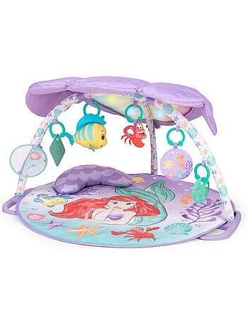 Tapis d'éveil évolutif avec arche musicale et lumineuse - la petite sirène - disney baby