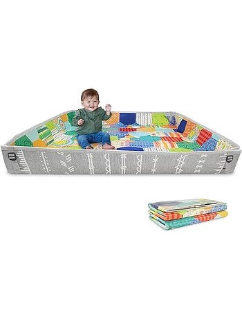 Tapis d'éveil géant en mousse - pliable et confortable - infantino