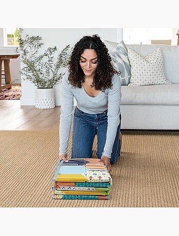 Tapis d'éveil géant en mousse - pliable et confortable - infantino