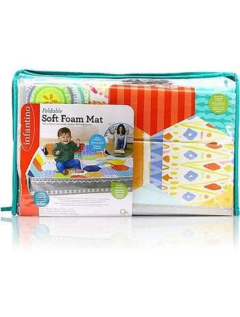 Tapis d'éveil géant en mousse - pliable et confortable - infantino