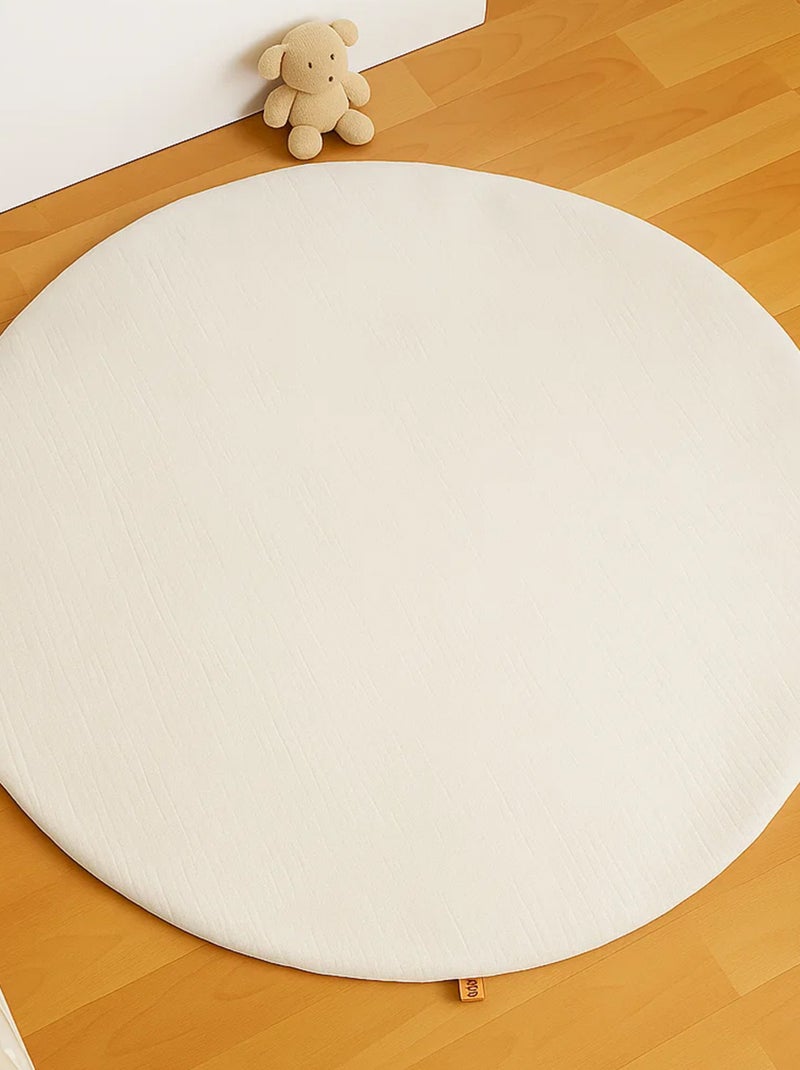 Tapis d'Eveil Havane en Coton Bio Blanc Blanc - Kiabi