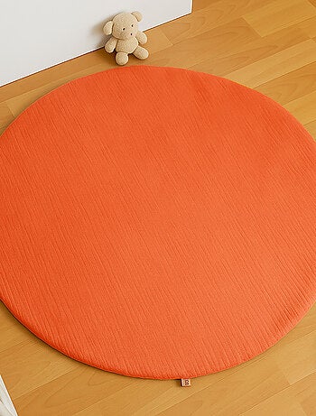 Tapis d'Eveil Havane en Coton Bio Rose
