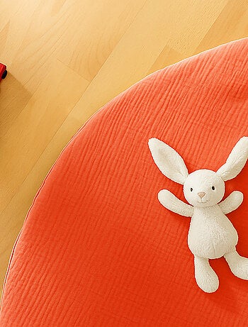 Tapis d'Eveil Havane en Coton Bio Rose