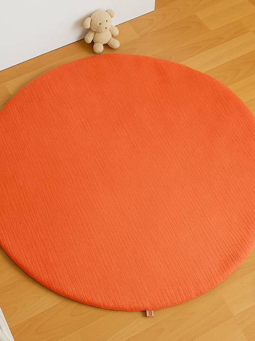 Tapis d'Eveil Havane en Coton Bio Fraise - Kiabi