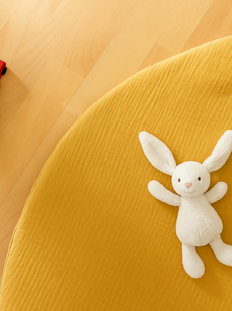 Tapis d'Eveil Havane en Coton Bio Honey Miel - Kiabi