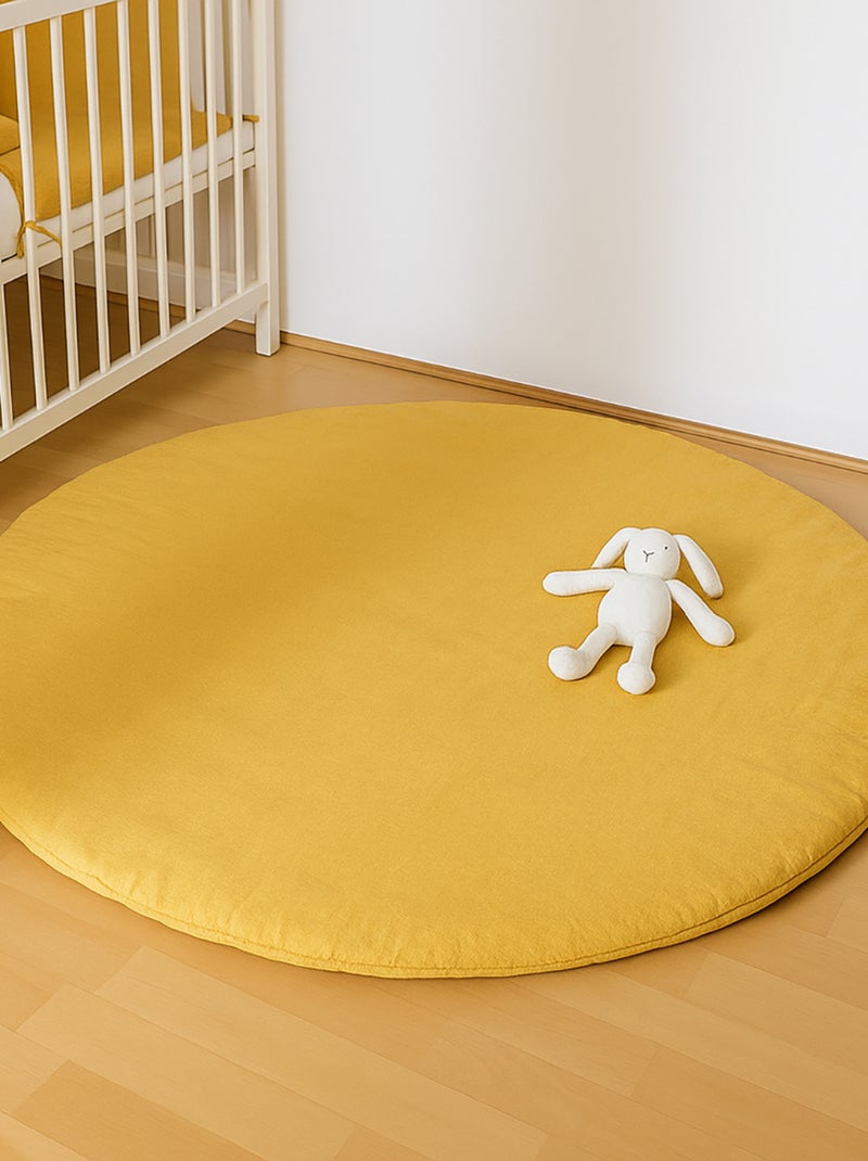 Tapis d'Eveil Havane en Coton Bio Honey Miel - Kiabi