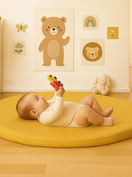 Tapis d'Eveil Havane en Coton Bio Honey - Kiabi