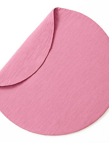 Tapis d'Eveil Havane en Coton Bio Rose