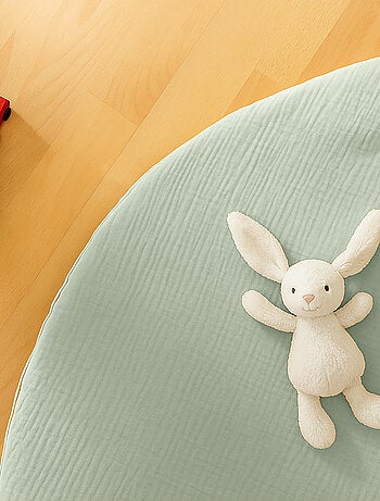 Tapis d'Eveil Havane en Coton Bio Rose