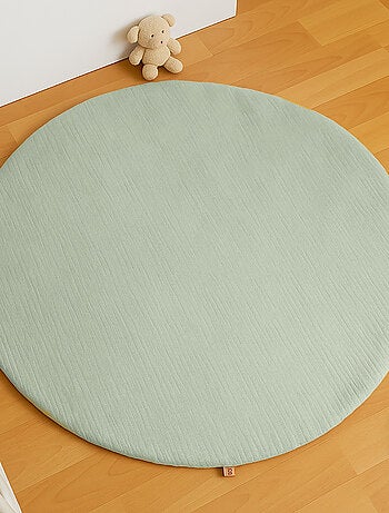 Tapis d'Eveil Havane en Coton Bio Rose