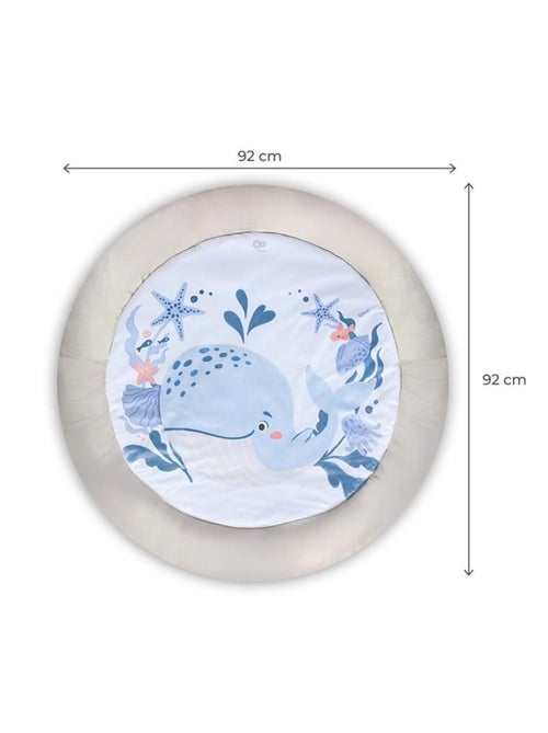 Tapis d’Éveil Kinderkraft COZYPLAY avec Arceaux, Jouets Suspendus, Miroir et Tapis Lavable - Kiabi