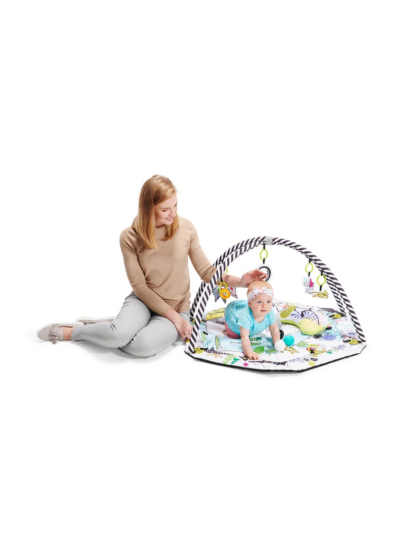 Tapis d’éveil Kinderkraft SMARTPLAY avec 7 jouets, 20 balles et fonction parc sécurisé Multicolore - Kiabi