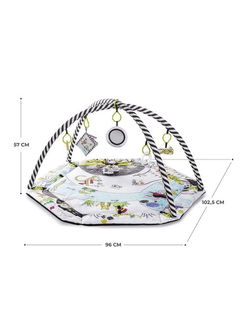 Tapis d’éveil Kinderkraft SMARTPLAY avec 7 jouets, 20 balles et fonction parc sécurisé - Kiabi