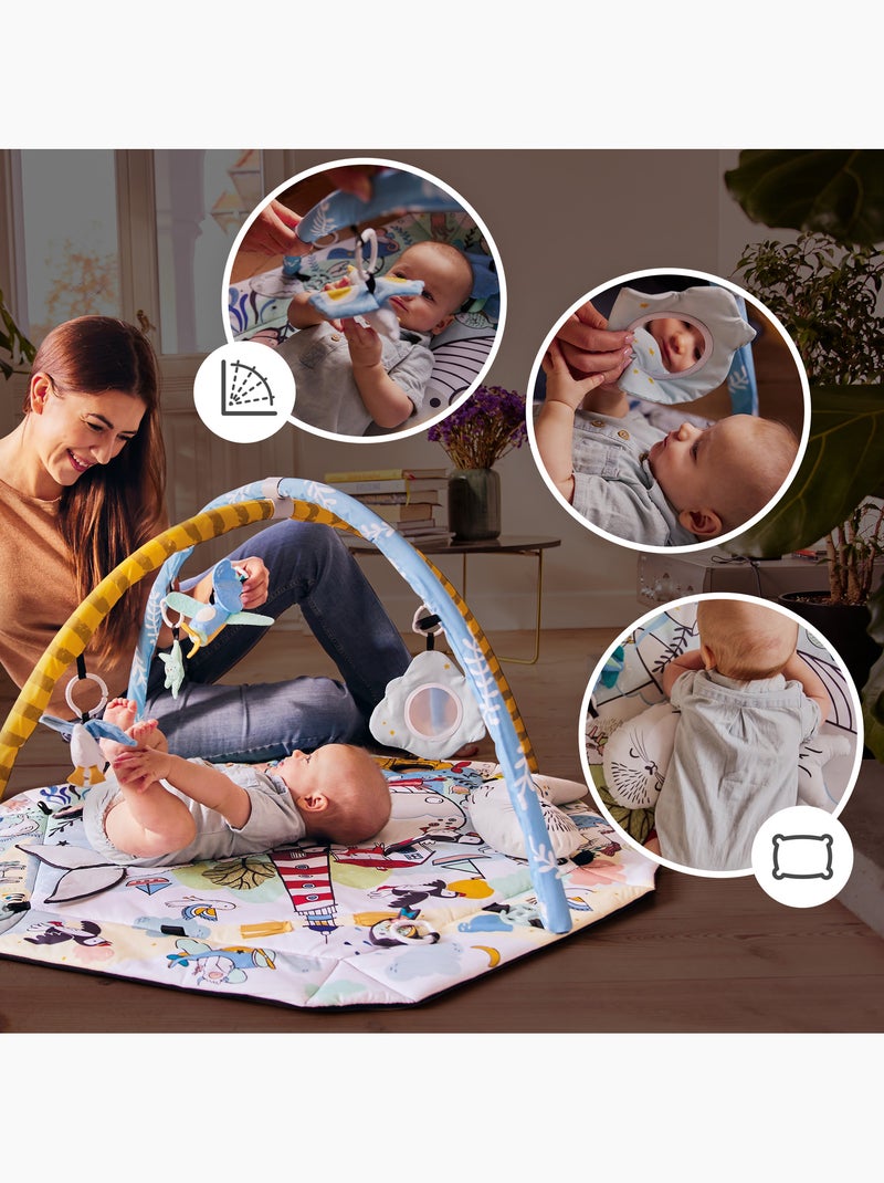 Tapis d’éveil Kinderkraft SMARTPLAY SEA avec 5 jouets, 12 balles et fonction aire de jeu Multicolore - Kiabi