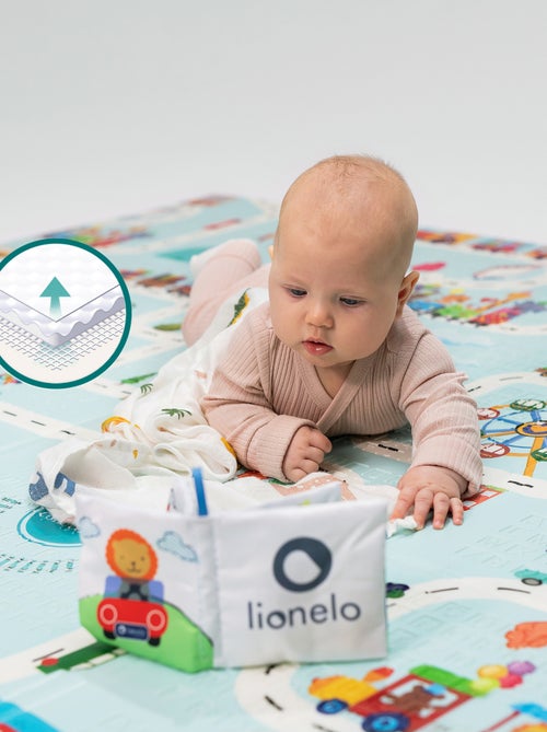 Tapis d'éveil LIONELO Robby - 180x200 cm - Tapis double face - Bonne isolation du sol - Kiabi