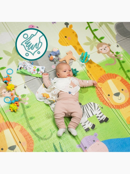 Tapis d'éveil LIONELO Robby - 180x200 cm - Tapis double face - Bonne isolation du sol - Kiabi Tapis d'éveil LIONELO Robby - 180x200 cm - Tapis double face - Bonne isolation du sol - Kiabi