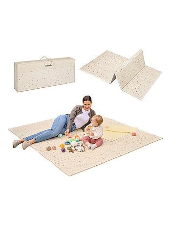 Tapis d'éveil LIONELO Robby - 180x200 cm - Tapis double face - Bonne isolation du sol