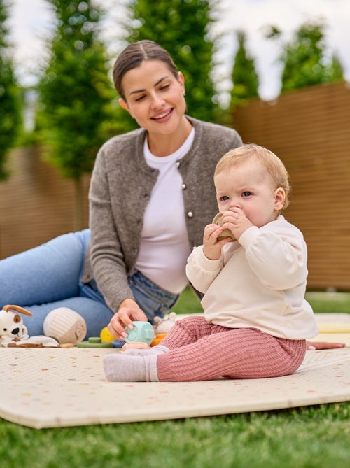 Tapis d'éveil LIONELO Zora - Double face - 180x200 cm - Bonne isolation du sol - Kiabi