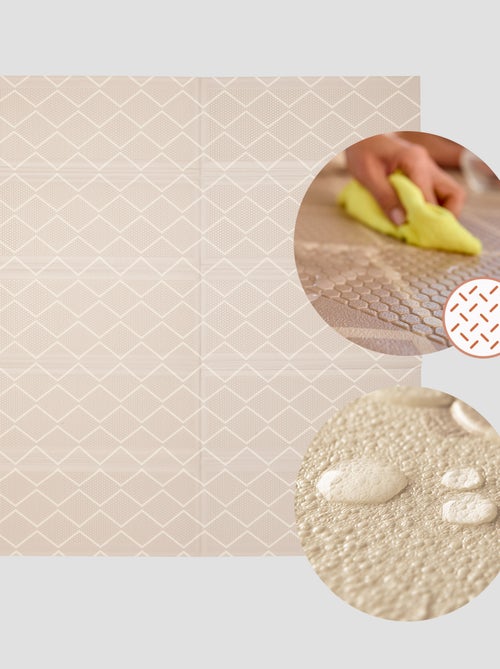 Tapis d'éveil LIONELO Zora - Double face - 180x200 cm - Bonne isolation du sol - Kiabi