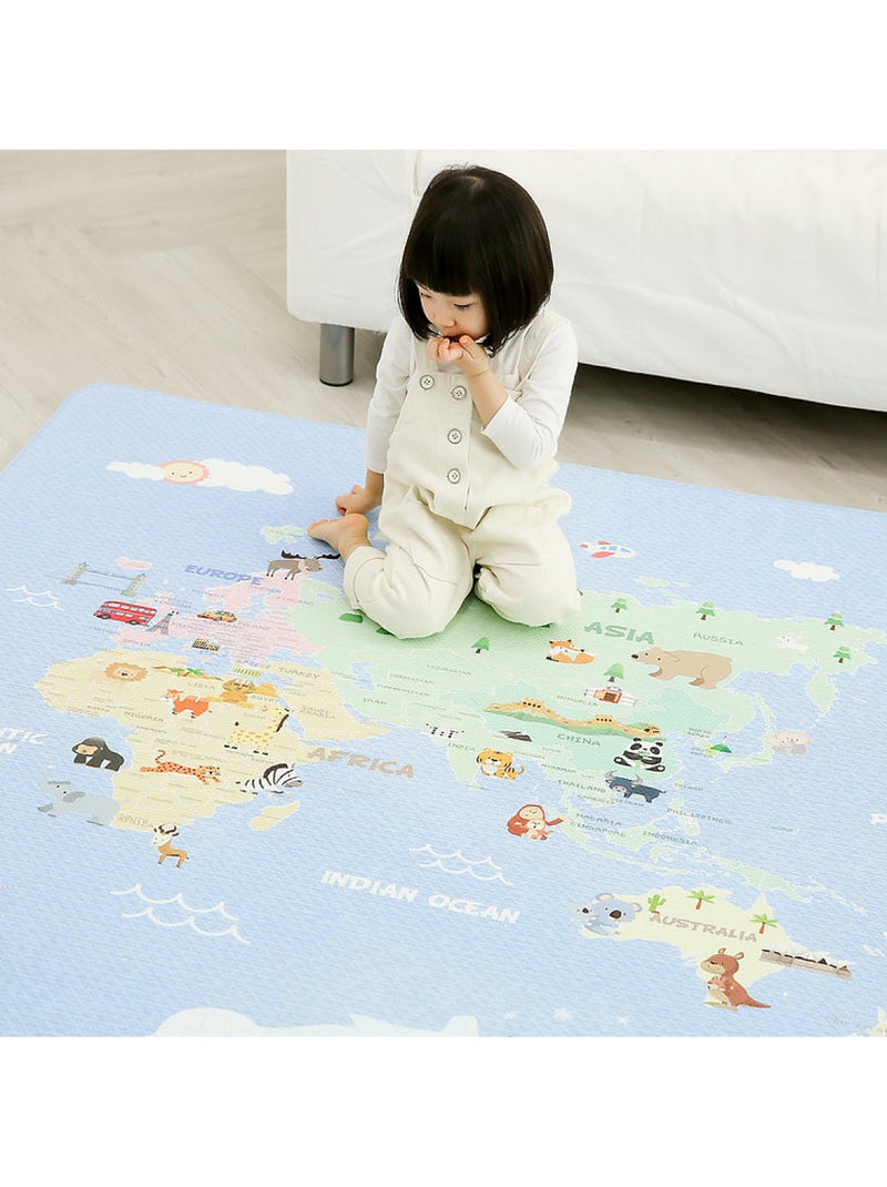 Tapis d'éveil Monde Animal Beige - Kiabi