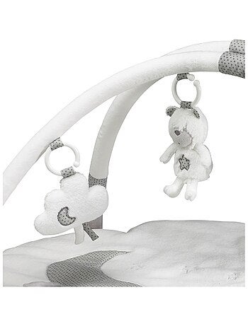 Tapis d'éveil nuage avec arches en polyester - SAUTHON