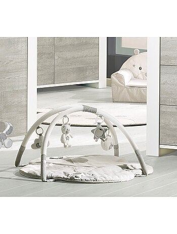 Tapis d'éveil nuage avec arches en polyester - SAUTHON