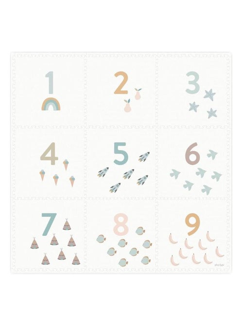 Tapis d'éveil Numbers d'uble Face en EVA - Kiabi