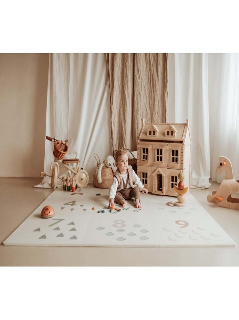 Tapis d'éveil Numbers d'uble Face en EVA Multicolore - Kiabi