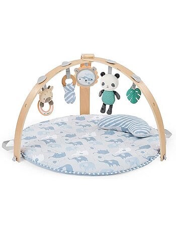 Tapis d'éveil pliable cozy spot éléphant - arche en bois - ingenuity