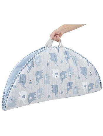 Tapis d'éveil pliable cozy spot éléphant - arche en bois - ingenuity