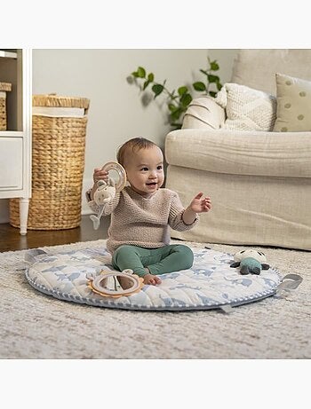 Tapis d'éveil pliable cozy spot éléphant - arche en bois - ingenuity