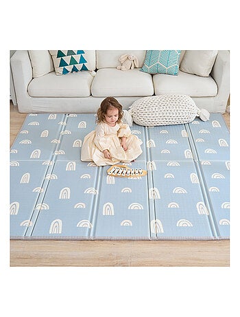 Tapis d'éveil pliable en mousse, réversible et imperméable - 200x180x1,5 - FOX | SUPERBE BEBE