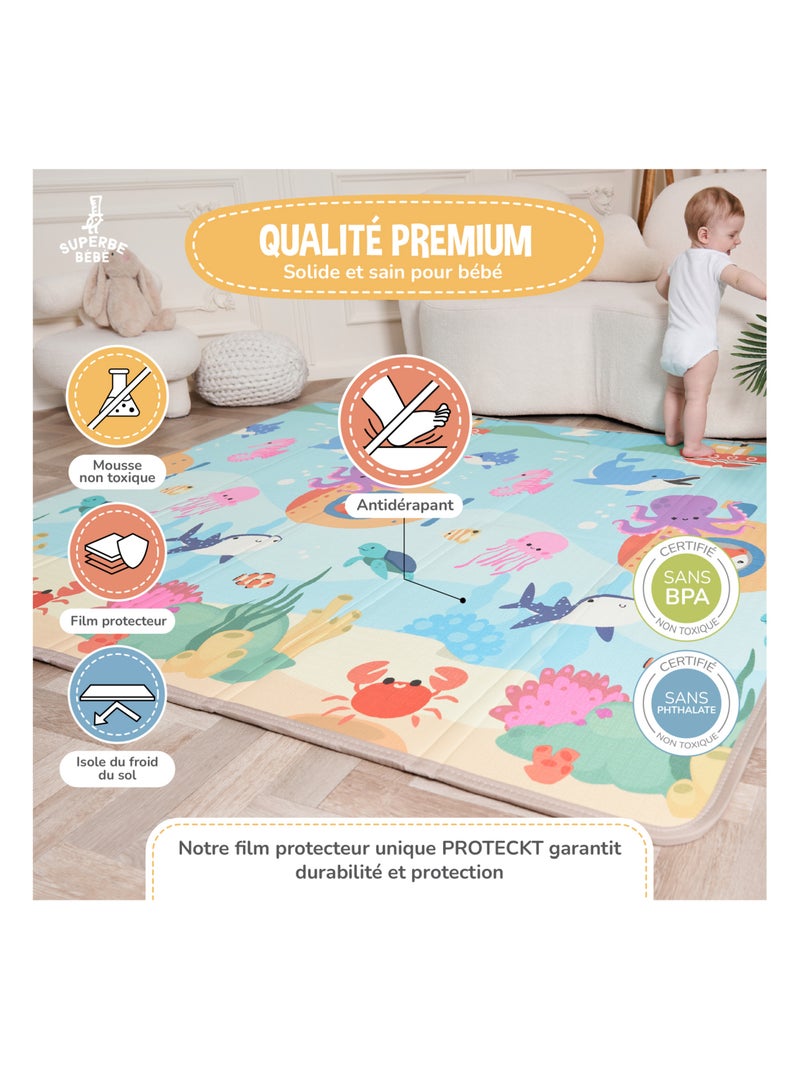 Coussin D'assise En Mousse Oxford Imperméable, Portable, Pliable