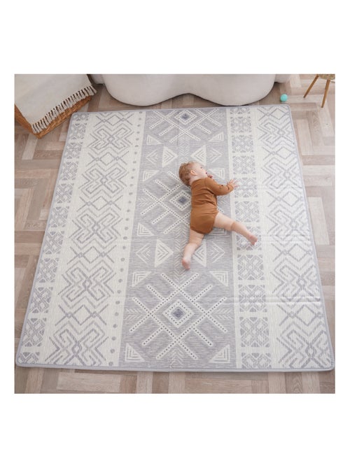 Tapis d'éveil pliable en mousse, réversible et imperméable - 200x180x1,5 - NORDIC | SUPERBE BEBE - Kiabi